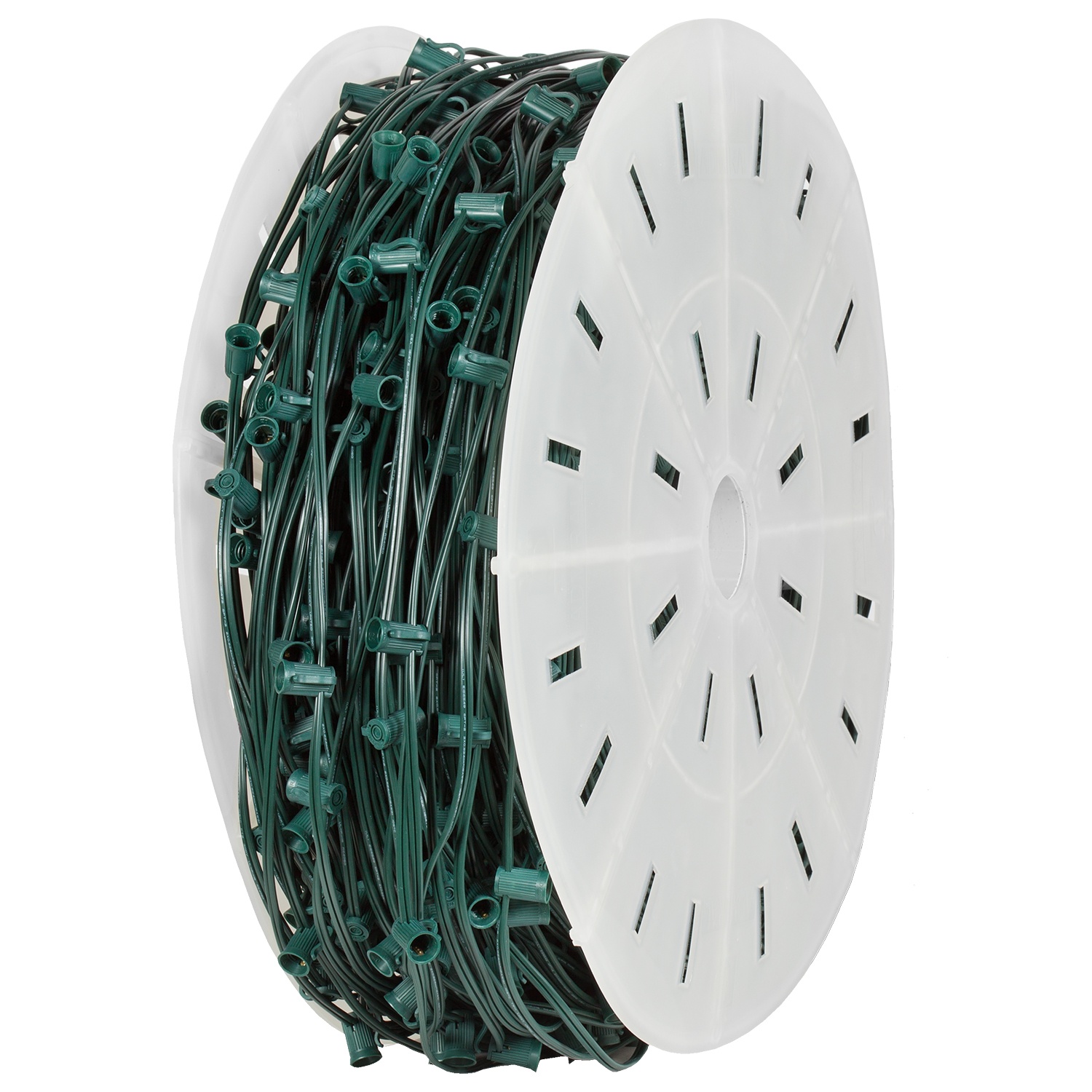 C9 Socket Cord SPT-1 - 500ft Spool, 15" Spacing